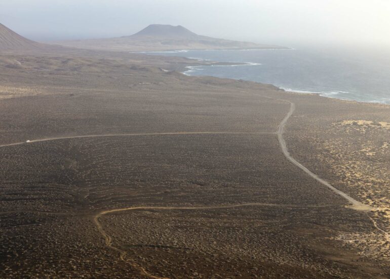 Montaña Bermeja en La Graciosa