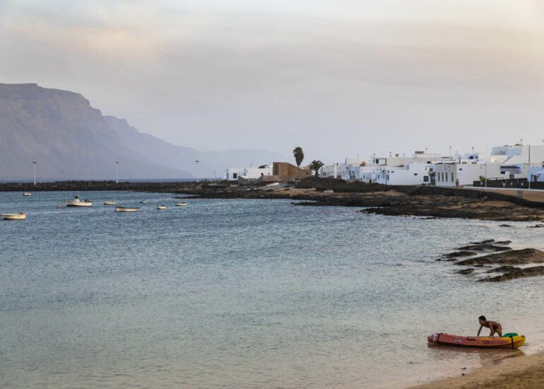 Pueblo en La Graciosa