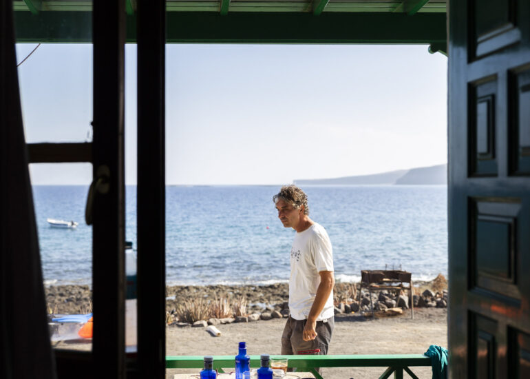 Retrato en Playa Quemada