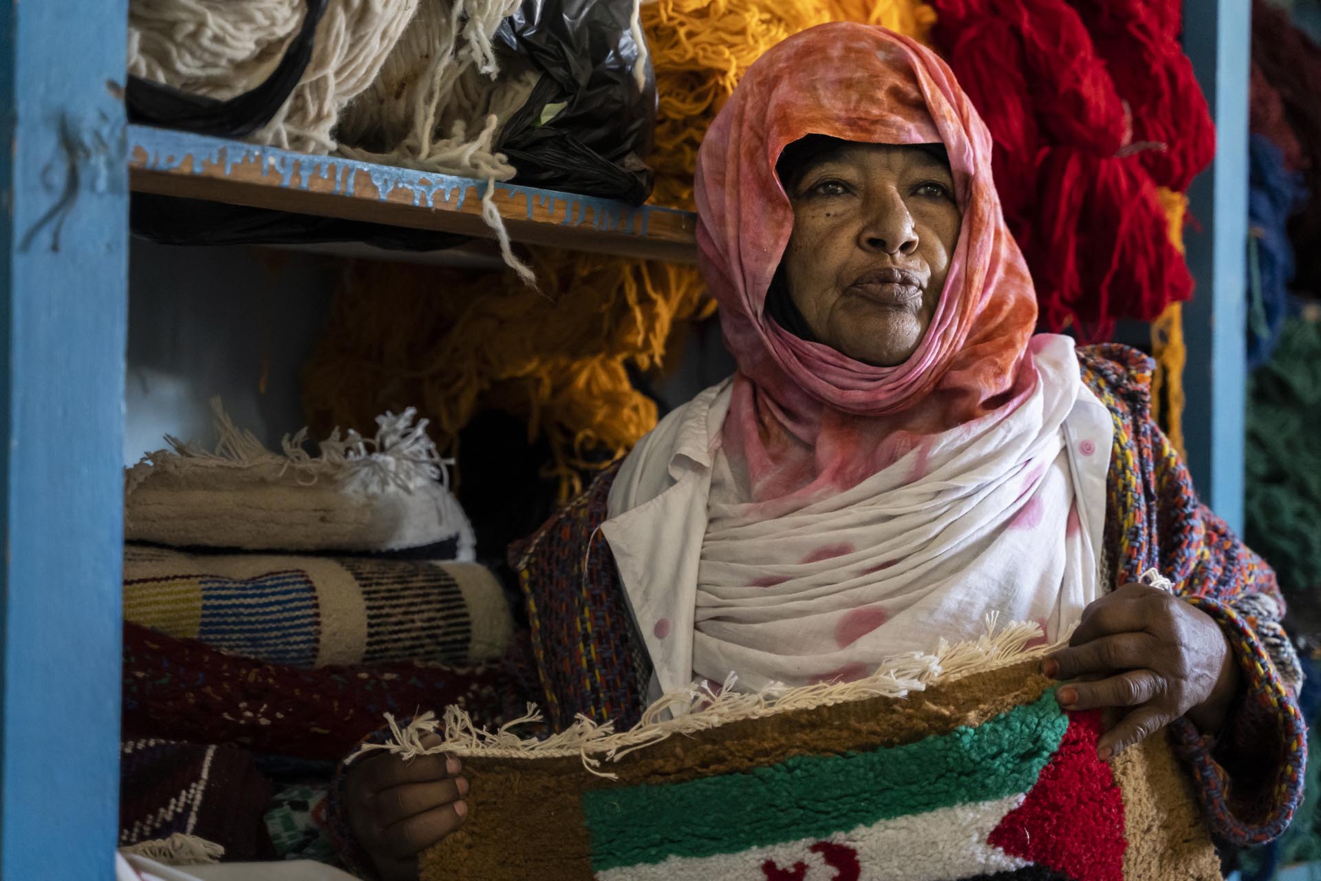 Artesanía en el Sahara