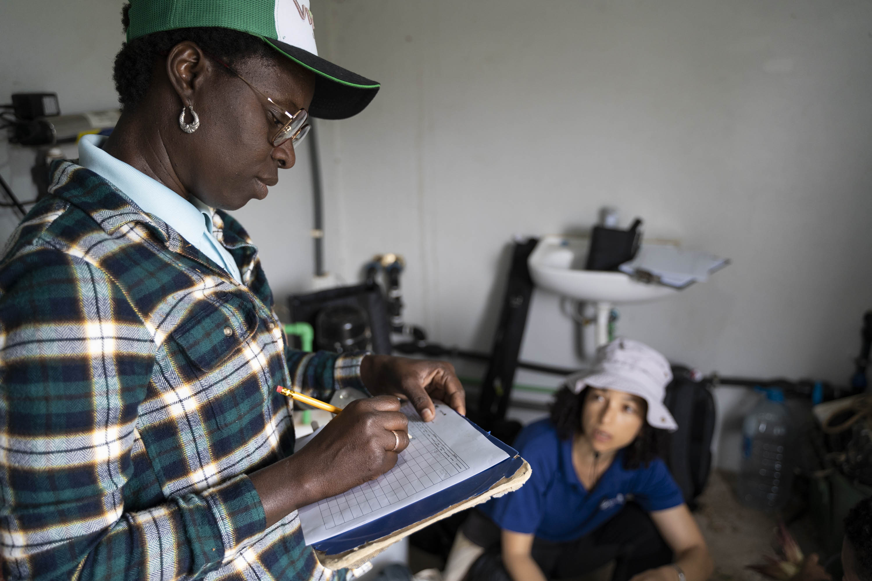 Evaluación de las cosechas en el proyecto Vercochar de Cabo Verde